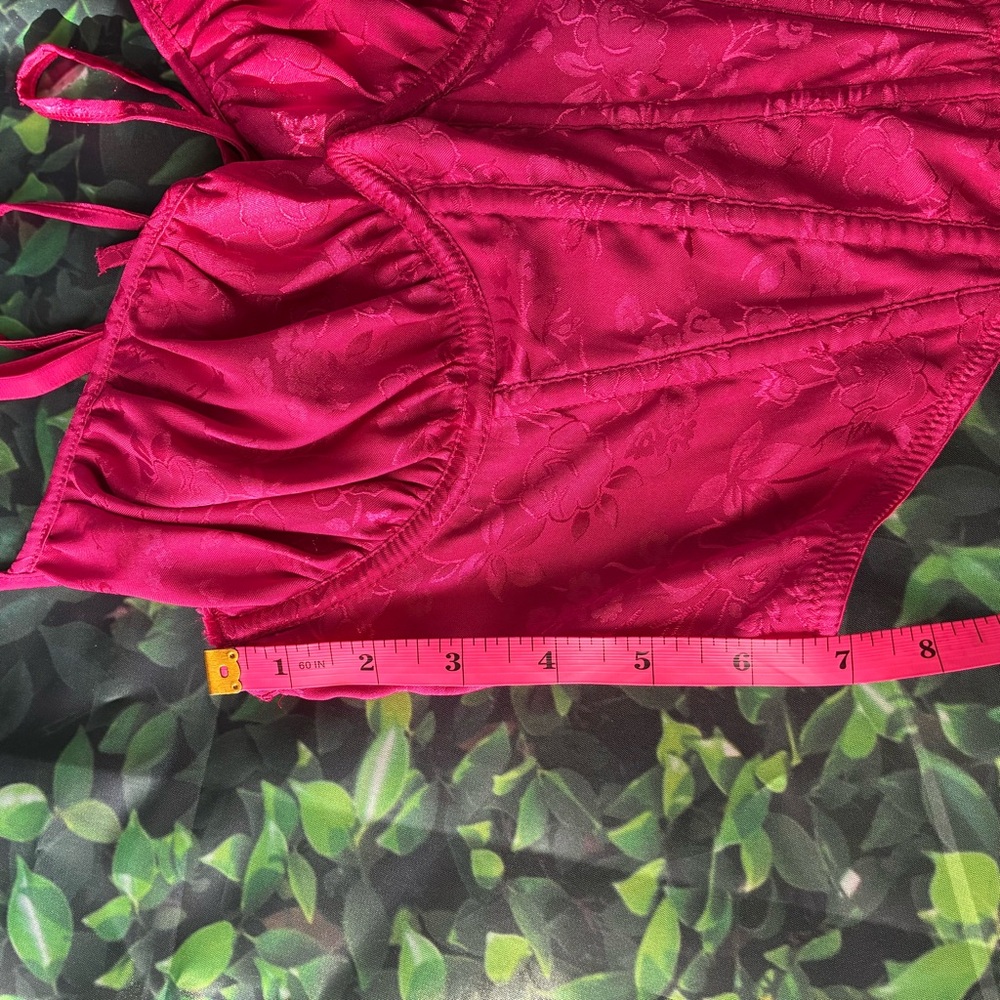 Urban Outfitters Out From Under Devon Satin Corset - Picture 9 of 11